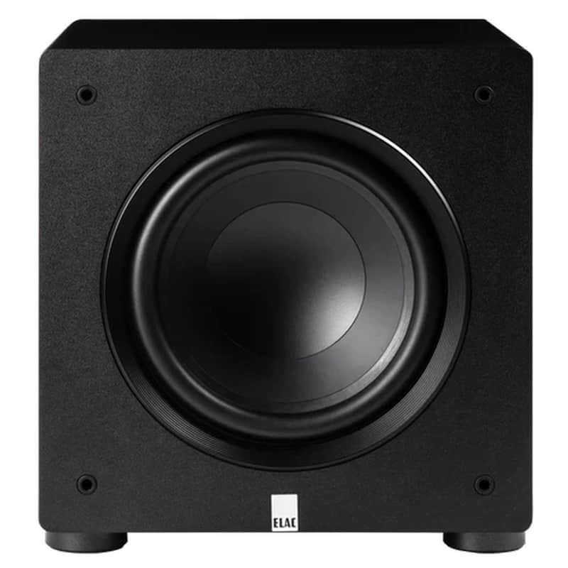 ELAC Varro Premium PS250 10 250W Powered Subwoofer with App Control/Auto EQ, Black Vinyl image 1