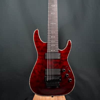 Schecter Hellraiser C-8 FR - Black Cherry (BCH) (1824) image 8