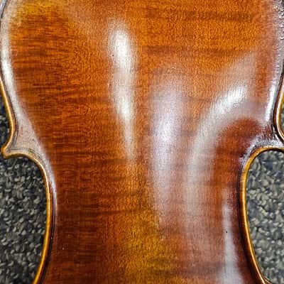 D Z Strad Violin - Model 400 - 3/4 Size- Light Antique Finish Violin Outfit (New - Blemished) image 5