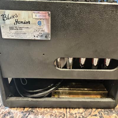 Fender Blues Junior 15-Watt 1x12" Guitar Combo 2002 - 2010 - Black image 4