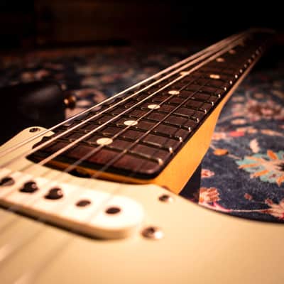 Fender Custom Shop Andy Hicks Masterbuilt 63 Strat Journeyman Relic, Charcoal Frost Metallic R139559 image 23