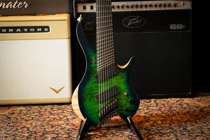 Agile Chiral Nirvana 82528 RL MOD SS V3.5 2024 - Satin Green Blue Burst image 1