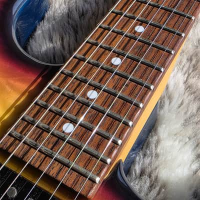 Charvel Pro Mod Wild Card #5 Limited Run San Dimas Japan MIJ MJ Molten Crust Burst w/case image 4