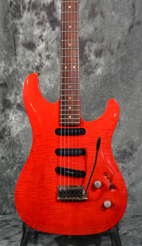 Peavey Falcon Custom Vintage 80s USA Flamed Maple Top w/ HSC & FAST Same Day shipping image 1