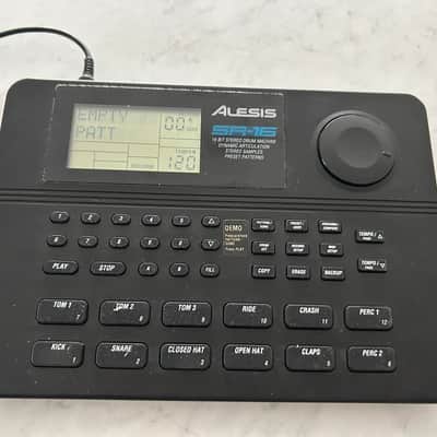 Alesis SR-16 Drum Machine 2010s - Black
