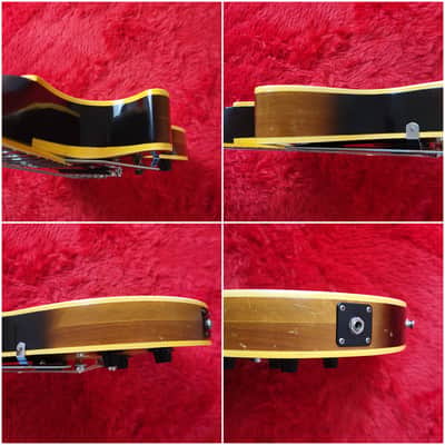 Rare - Aria Pro II LC-1000 1977 - Tobacco Brown Sunburst Lacquer Finish - Les Paul Custom - Original DiMarzio Super II DP104 Humbuckers - Ebony Fretboard & Mother Of Pearl Inlays - Made In Japan - MIJ image 20