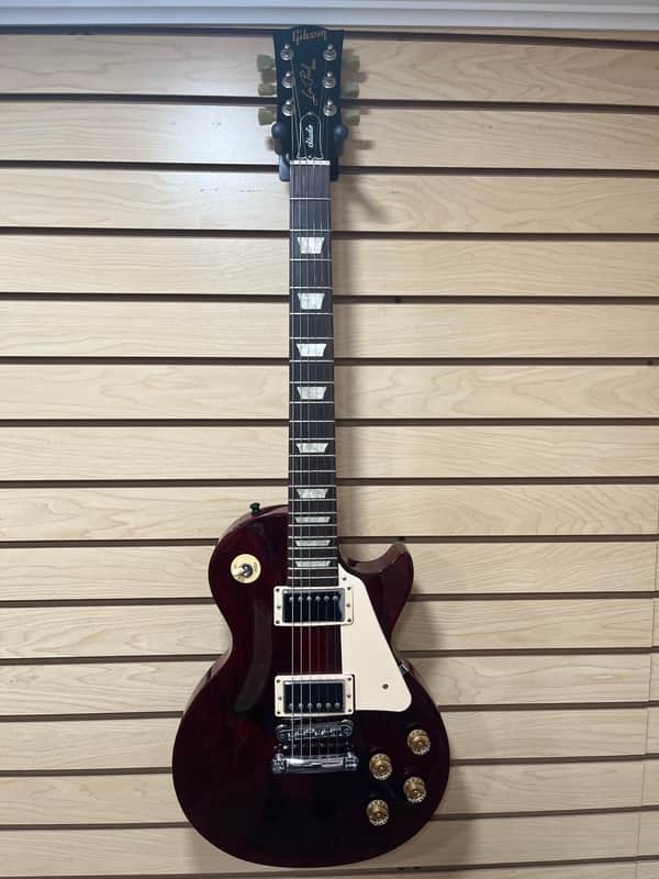 Gibson Les Paul Studio T with Chrome Hardware 2016 - Wine Red image 1