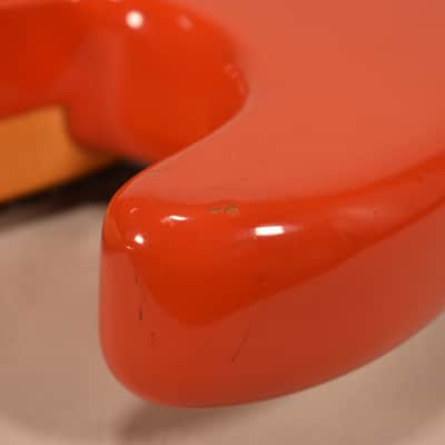 1982 Fender American Vintage Stratocaster '62 Reissue Fiesta Red Electric Guitar w/OHSC image 13