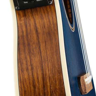 Fender Dhani Harrison Tenor Electro Ukulele Sapphire Blue image 3