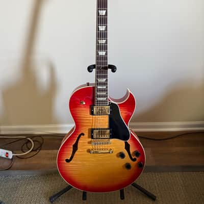 Gibson ES-137 Classic 2002 - 2011 - Cherry Sunburst image 2