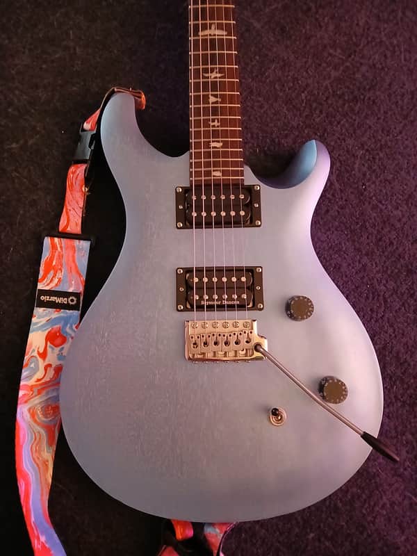 PRS SE CE 24 Standard Satin 2024 - Present - Ice Blue Metallic