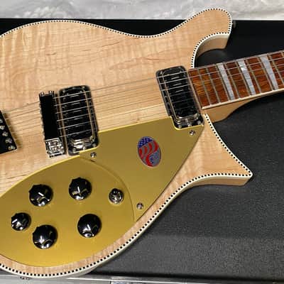 NEW ! Rickenbacker 660 Electric Guitar - Maple Glo - 7.4 lbs - Authorized Dealer - In-Stock! G07750 image 3