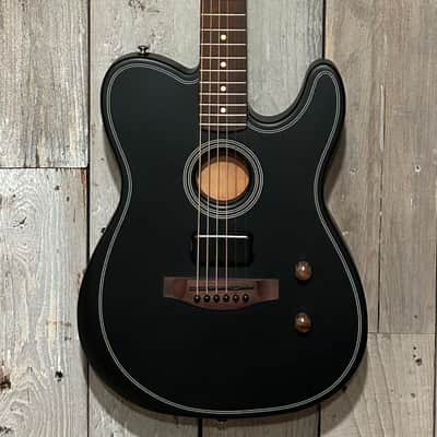 NEW Fender Acoustasonic Standard Telecaster - Black, Support Small Business and Buy It Here! Pro Set Up Included! image 2