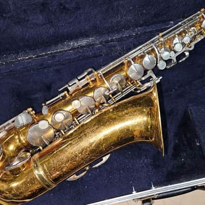 KING Cleveland 613 Alto Saxophone, USA, Very Good Condition. Case/Neck/MP image 4