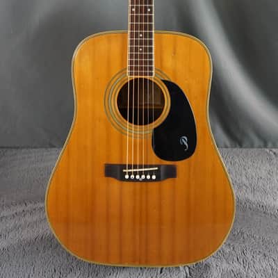 Pearl PF-770 71-72 - Natural Acoustic Guitar Rare image 2