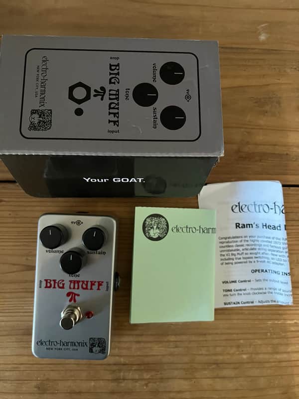 Electro-Harmonix Ram's Head Big Muff Pi 2019 - Present - Silver image 1