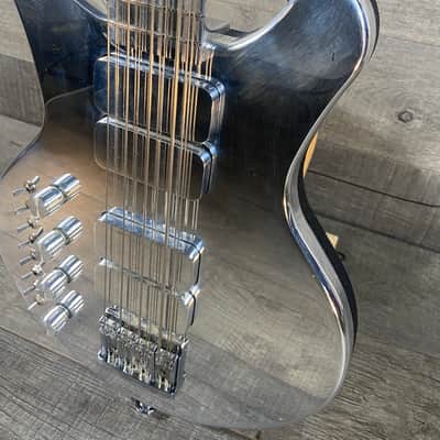 Electrical Guitar Company Custom 12-String Bass 2010 - Aluminum....Lefty! image 9