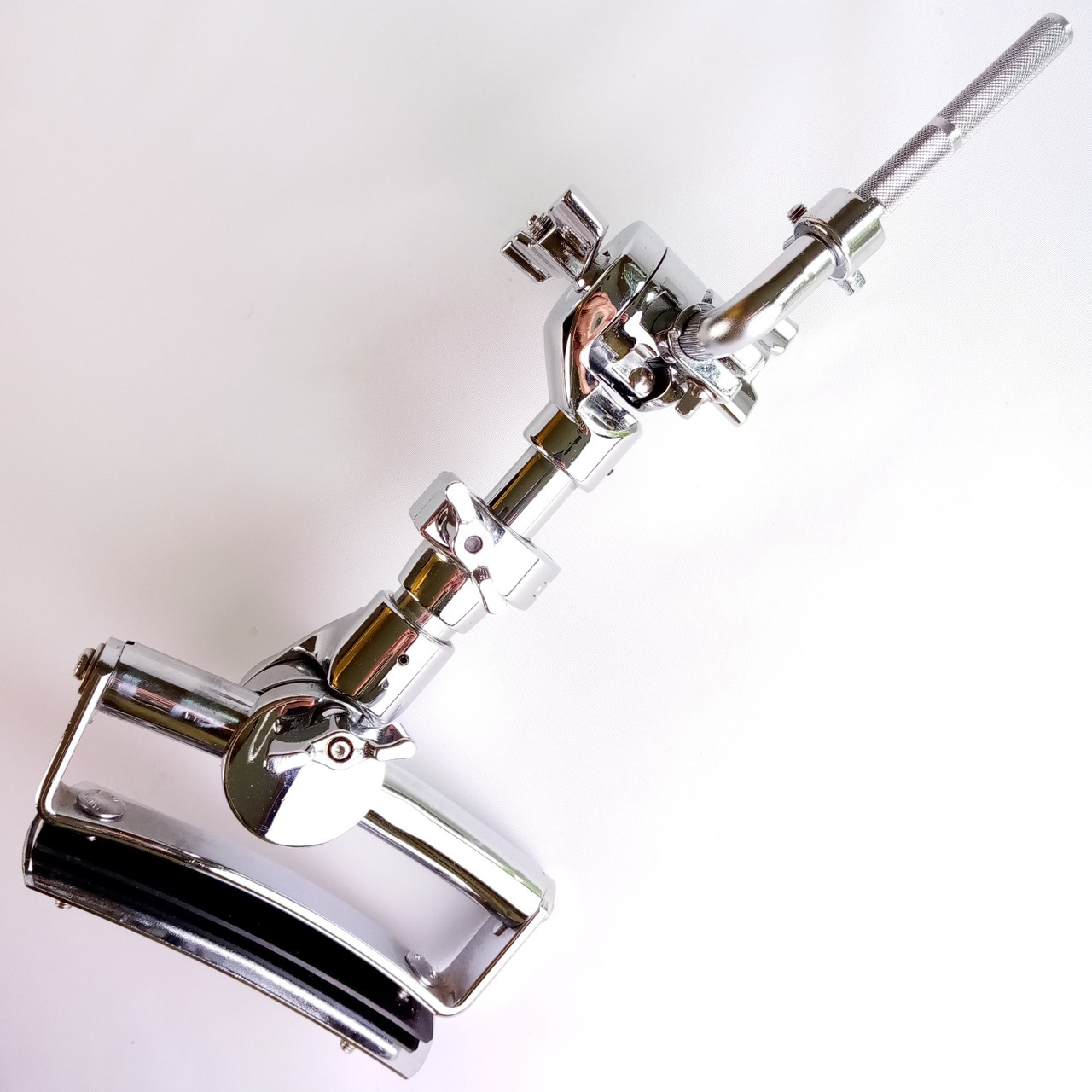 Gibraltar Rail Mount Tom Drum 1cm L-Arm Chrome Reproduction Vintage Percussion — main photograph