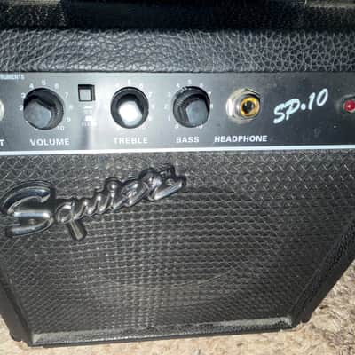 Squier SP10 1x6" 10w Guitar Combo Amp 2010s - Black image 2