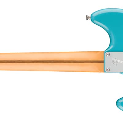 Fender Player II Mustang Bass PJ Rosewood Fingerboard Aquatone Blue image 4