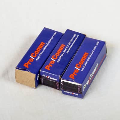 Silvertone (2)/GE (1) -12AX7 pre amp tubes USA image 13