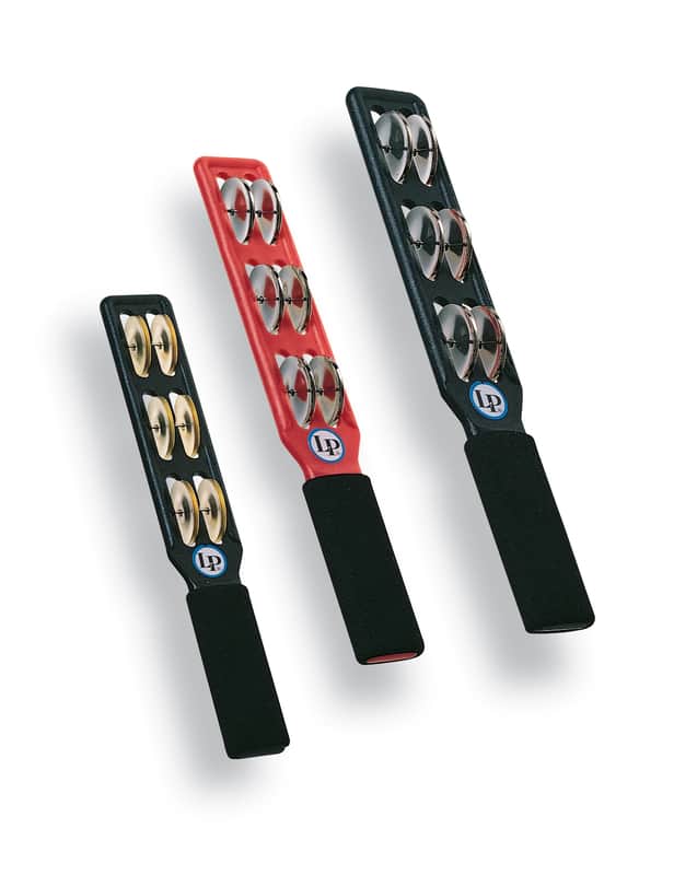 Latin Percussion LP187 Jingle Sticks w/ Brass Jingles (1 Pair) image 1