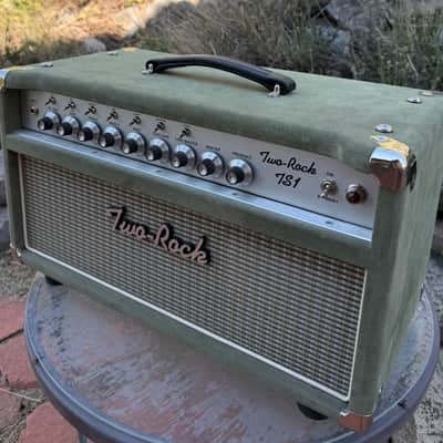 Two Rock TS1 6L6 50-Watt Moss Green Suede image 3