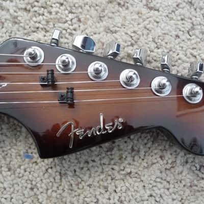 Extremely Rare, Fender Showmaster Cyclone, Korea, Set Neck, Seymour Duncans, Bubinga Wood image 3