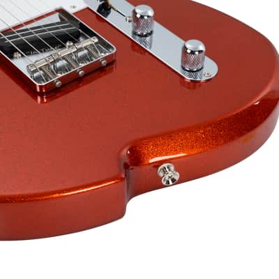 Vola Guitars Vasti V3 MC Orange Sparkle Gloss CLEARANCE SALE image 8