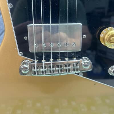Gibson Melody Maker Explorer GOLD TOP?!! One of a Kind SkunkWerx Custom! image 6