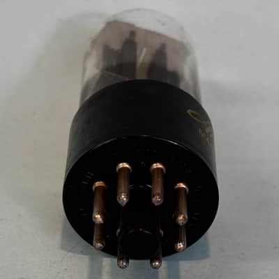 1959 Sylvania 6SN7GT Vintage Admiral Black Plate Chrome Base Tube! T549 image 6