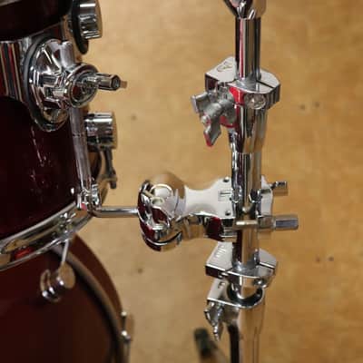 PDP 5pc CX Drum Set Shell Pack Red Sparkle 24 16 14 13 14 image 7