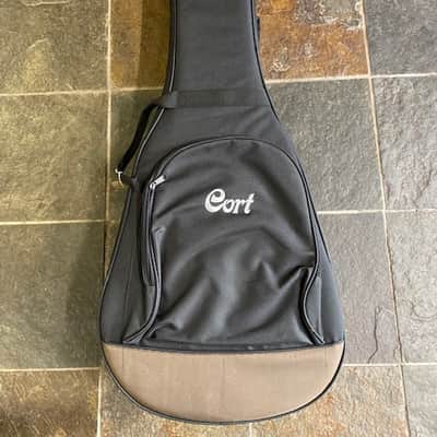 Cort Core OC Spruce All Solid Electro Open Pore Trans Black image 7