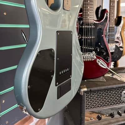 Sterling by Music Man LK100D Luke Blue Electric Guitar image 10