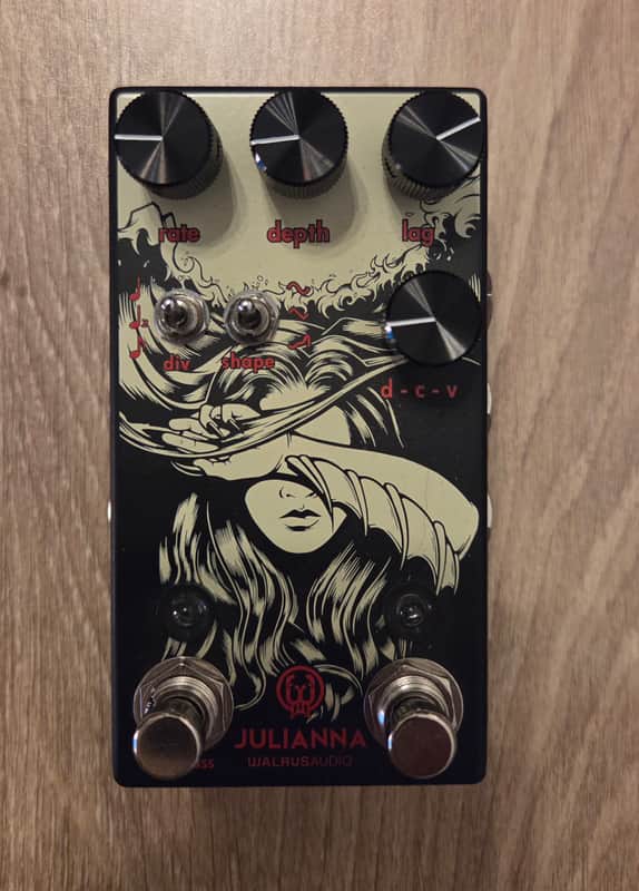 Walrus Audio Julianna Deluxe Chorus / Vibrato Limited Edition - Onyx Series 2023 - Onyx image 1