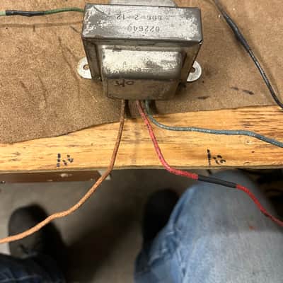1972 Fender Deluxe reverb output transformer image 2