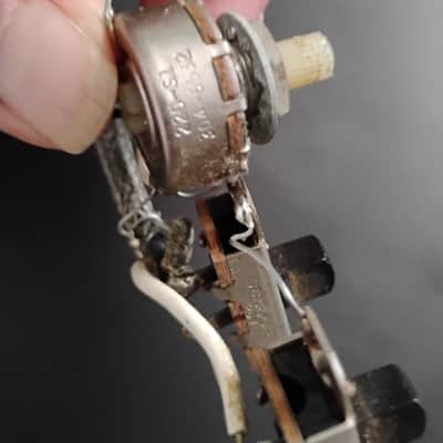 1964 Airline Supro Res-o-glass model Wiring Harness Vintage Cool! Rare Luthier parts for project restoration 1960s 60s 64 image 3