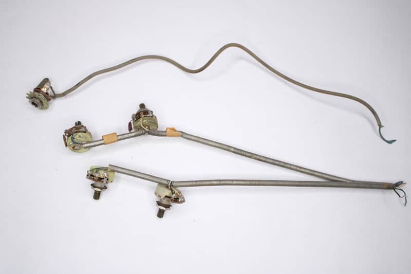 Vintage 1968 Harmony Rocket Wiring Harness - Centralab 1 Meg pots & Caps image 1