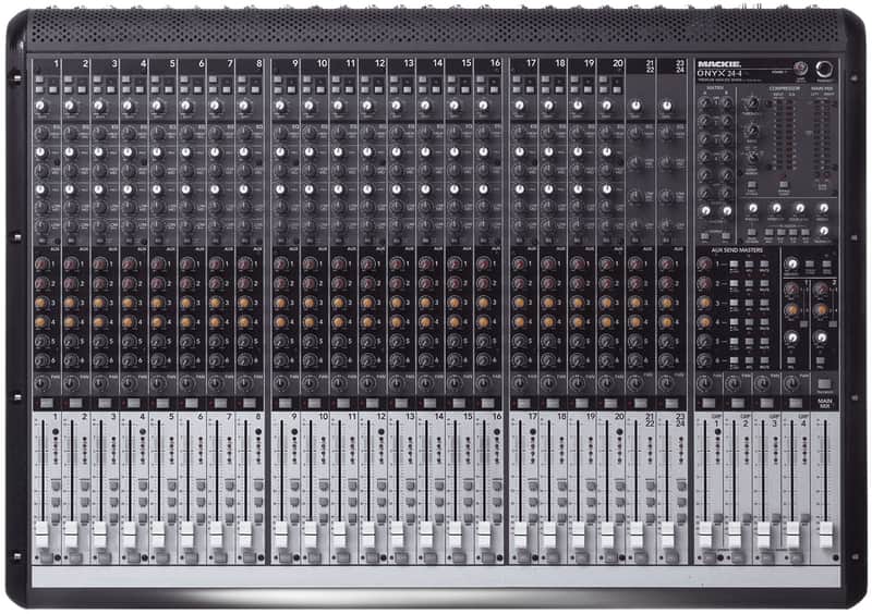 Mackie Onyx 24.4 24-Channel Analog Live Sound Console image 1