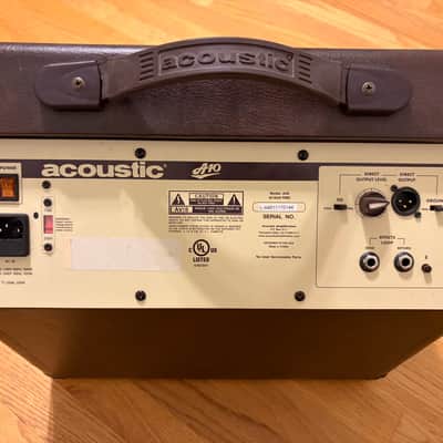 Acoustic A40 2019 - leather image 2