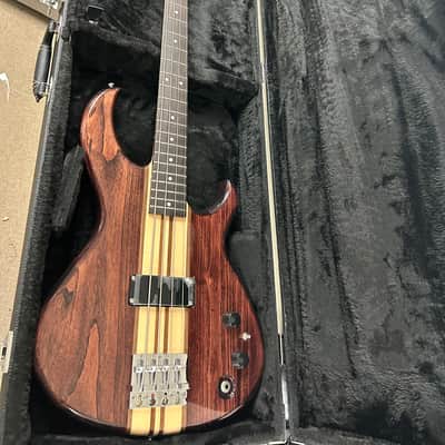 Aria Pro II SB-700 Four String Bass Guitar - Walnut w/Free Hard Case image 6