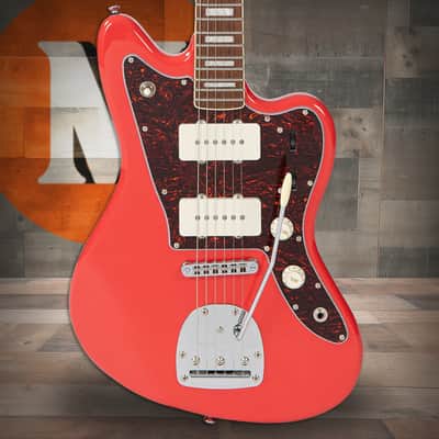 Vintage REVO Series 'Surfmaster 90' Guitar - Firenza Red - (VRS659FR) image 1