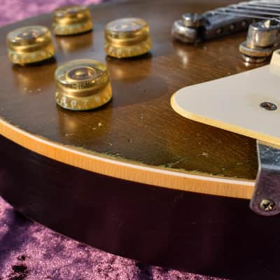 Dax&Co. Heavy Aged Gibson Les Paul Classic 2014 Goldtop Relic Conversion! image 11