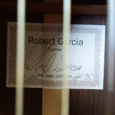 2012 Robert Garcia Concert Classical Guitar #95 image 14