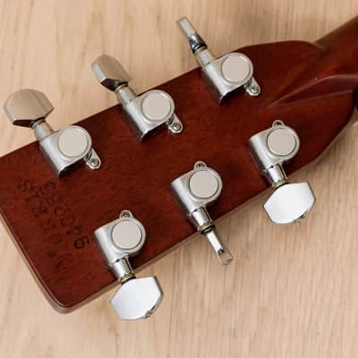 1970s Morris W-50 Vintage Dreadnought Acoustic Guitar, Spruce & Rosewood w/ Case, Japan image 5