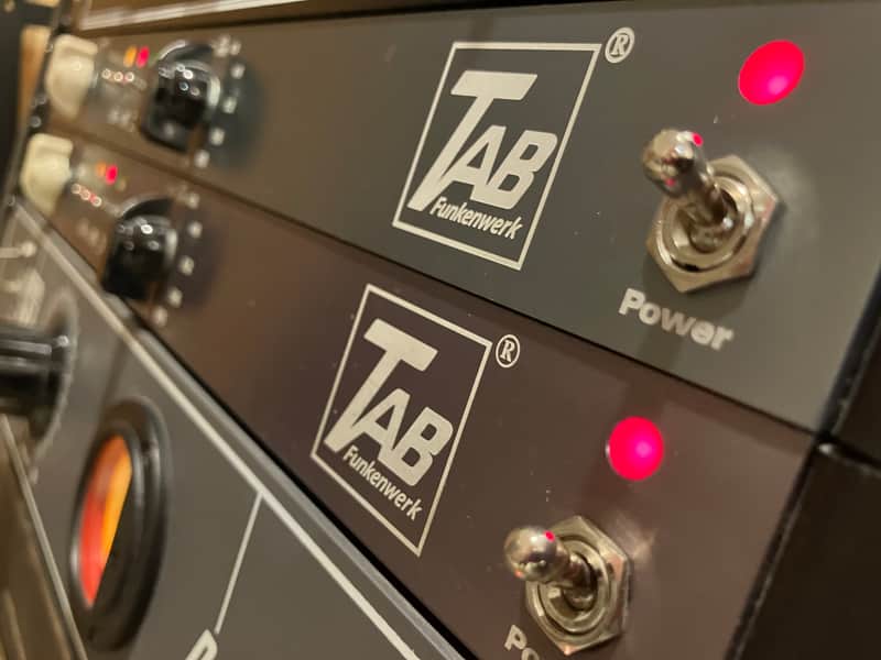 💎 TAB Funkenwerk V78M (Redesigned Telefunken V72) Tube Microphone Preamp PAIR! - ✨Reverb Preferred Seller image 1