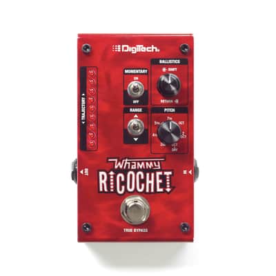 Digitech Mini Guitar Pitch Effect Pedal, Red (WHAMMY RICOCHET) image 1