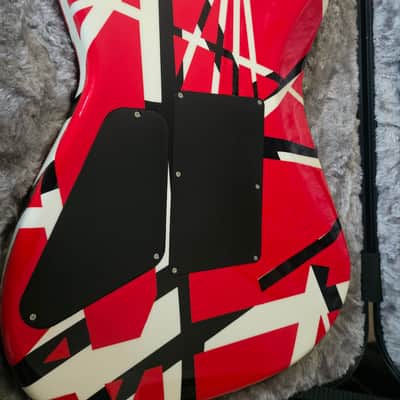 EVH Striped Series Electric Guitar 2013 - Present - Red/Black/White image 6
