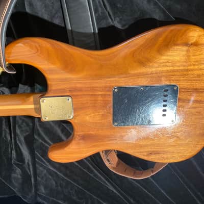 Fender  "The Strat" 1981  - Natural/Walnut image 10