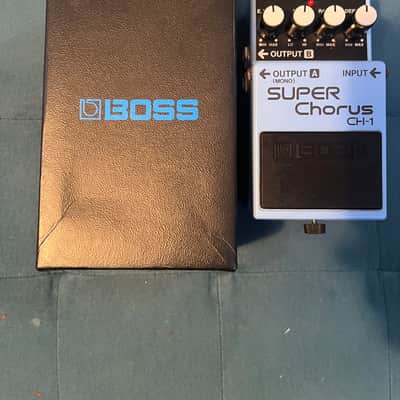 Boss CH-1 Super Chorus (Dark Gray Label) 2001 - Present - Blue image 5